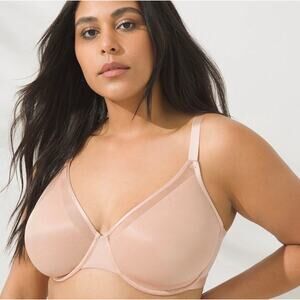 SOMA Unbelievable Lift Perfect Coverage Bra 34G Beige Casual Everyday